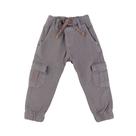 Calça Jeans Infantil Masculino Dipopini Cargo Marrom Kaqui Calça Jeans Infantil Masculino Dipopini Cargo Marrom Kaqui