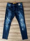Calça Jeans Jogador - Jeans Azul -