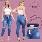 Calça Jeans Jogger c/Elastano