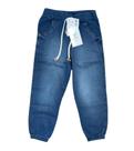 Calça Jeans Jogger com Elástico Lanfel It Girl Tam.3
