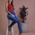 Calça jeans jogger