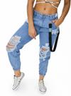 Calça jeans jogger tam 42 Calça jeans jogger tam 42