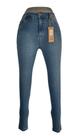 Calça jeans luabi cintura alta k2b