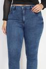 Calça jeans Luxo Cintura Alta Levanta Bumbum Plu Size Calça jeans Luxo Cintura Alta Levanta Bumbum Plu Size