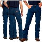 Calca Jeans Masc. Carpinteira Confortável Jeans Grosso C/ 3