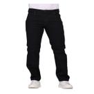 Calça Jeans Masculina Básica Preto Com Bolsos Tradicional