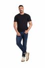 Calça Jeans Masculina Cropped Skinny Six One Azul MédioAmaciado