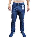 Calça Jeans Masculina Escura Tradicional Para Trabalho com Lycra Elastano Atacado