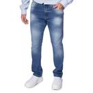 Calça Jeans Masculina Gangster Reta Azul Calça Jeans Masculina Gangster Reta Azul