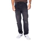 Calça Jeans Masculina Gangster Slim Preto