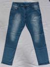 Calça Jeans Masculina Lavagem Clara Premium Com Acabamento Unico Moda Inverno Plus Size