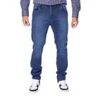 Calça Jeans Masculina Pitt Slim Azul Escuro