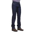 Calça Jeans Masculina Regular com Elastano Azul Escuro Os Vaqueiros 32222