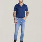 Calça Jeans Masculina Tradicional Slim Max Denim de Elastano