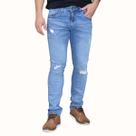 Calça Jeans Masculino Slim Fit Destroyd Elastano Calça Jeans Masculino Slim Fit Destroyd Elastano