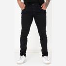 Calça Jeans Masculino Super Skinny Preto com Elastano Linha Premium