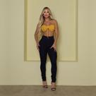 Calça Jeans Modeladora Com Cinta Lipo Amaciada New Cos Vies
