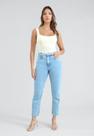 Calça Jeans Mom Com Cinto Calça Jeans Mom Com Cinto