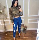 Calça jeans mom