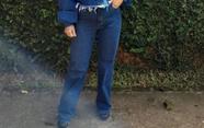 Calça jeans mom