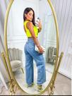 Calça Jeans mon cor azul
