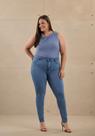 Calça Jeans Plus Size antidesgate Fit For Me Lunender J3532