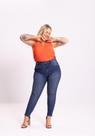 Calça Jeans Plus Size Cintura Alta Termo Fresh LUNENDER 20019