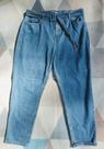Calça jeans plus size com cinto tamanho 48 Calça jeans plus size com cinto tamanho 48