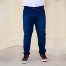 Calça Jeans Plus Size Com Estilo Destroyer Pistolado Bigode