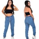 Calça Jeans premium feminina Jogger Clara Juvenil para meninas Confortável estilosa do 10 ao 16 Calça Jeans premium feminina Jogger Clara Juvenil para meninas Confortável estilosa do 10 ao 16