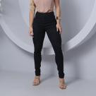 Calça Jeans Preta Feminina Com Estilo Tradicional Clássico New