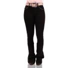 Calça Jeans Preta Feminina Details Silver Strass Brilhos Moda Country Cowgirl Texas Ranch Jeans Calça Jeans Preta Feminina Details Silver Strass Brilhos Moda Country Cowgirl Texas Ranch Jeans