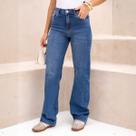 Calça Jeans Reta Barra Italiana Feminina Revanche Isparta Calça Jeans Reta Barra Italiana Feminina Revanche Isparta