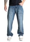 Calça Jeans Sawary Baggy - 281048 - BLACK BLUE 42