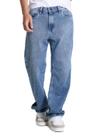 Calça Jeans Sawary Baggy - 282269 - Azul médio 44 Calça Jeans Sawary Baggy - 282269 - Azul médio 44