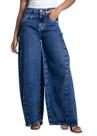 Calça Jeans Sawary Balloon - 282821 - Azulbr 40 Calça Jeans Sawary Balloon - 282821 - Azulbr 40