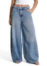 Calça Jeans Sawary Balloon - 283709 - Azul 42 Calça Jeans Sawary Balloon - 283709 - Azul 42