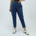 Calca Jeans Sawary Mom Pregas Frontais