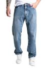 Calça Jeans Sawary Relaxed - 281561 - Azul médio 44 Calça Jeans Sawary Relaxed - 281561 - Azul médio 44