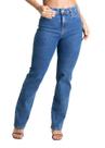 Calça Jeans Sawary Reta - 279567 - Azul médiobrbr 46 Calça Jeans Sawary Reta - 279567 - Azul médiobrbr 46