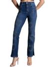 Calça Jeans Sawary Reta Brilho - 283677 - Azul mediobr 42