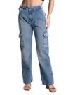 Calça Jeans Sawary Reta Petit - 280858 - INDIGO 42 Calça Jeans Sawary Reta Petit - 280858 - INDIGO 42