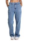 Calça Jeans Sawary Reta Petit - 282719 - Azul médiobr 44 Calça Jeans Sawary Reta Petit - 282719 - Azul médiobr 44