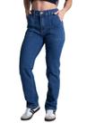 Calça Jeans Sawary Reta Petit - 282840 - Azul médiobr 40 Calça Jeans Sawary Reta Petit - 282840 - Azul médiobr 40