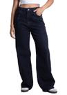 Calça Jeans Sawary Super Wide Leg Brilho - 283043 - pretobr 40