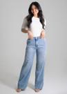 Calça Jeans Sawary Wide Leg - 280175 - 40