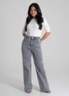 Calça Jeans Sawary Wide Leg - 280247 - 42 Calça Jeans Sawary Wide Leg - 280247 - 42