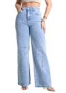 Calça Jeans Sawary Wide Leg - 280704 - Azul claro 38