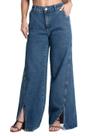 Calça Jeans Sawary Wide Leg - 281716 - Azul 44 Calça Jeans Sawary Wide Leg - 281716 - Azul 44