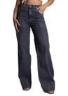 Calça Jeans Sawary Wide Leg - 282288 - Preto 44 Calça Jeans Sawary Wide Leg - 282288 - Preto 44